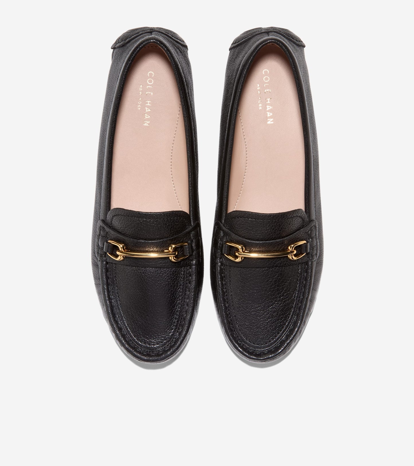 Women's Emeryn Horsebit Driving Shoes in Black | Cole Haan