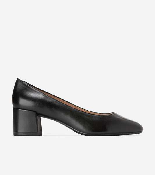 Women's Go-To Shayla Block Heel Pumps in Black | Cole Haan