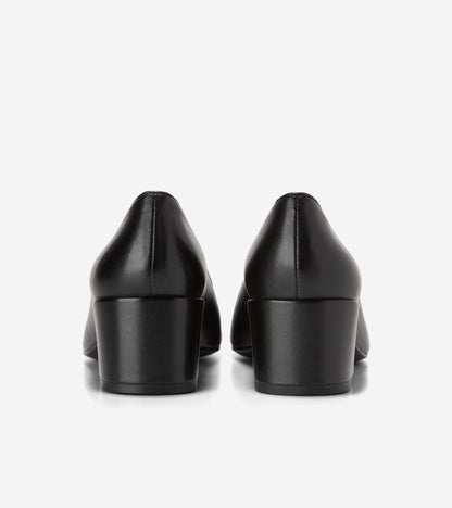 Women's Go-To Shayla Block Heel Pumps in Black | Cole Haan