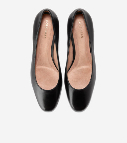 Women's Go-To Shayla Block Heel Pumps in Black | Cole Haan
