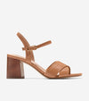 Dark Caramel-Stacked Heel