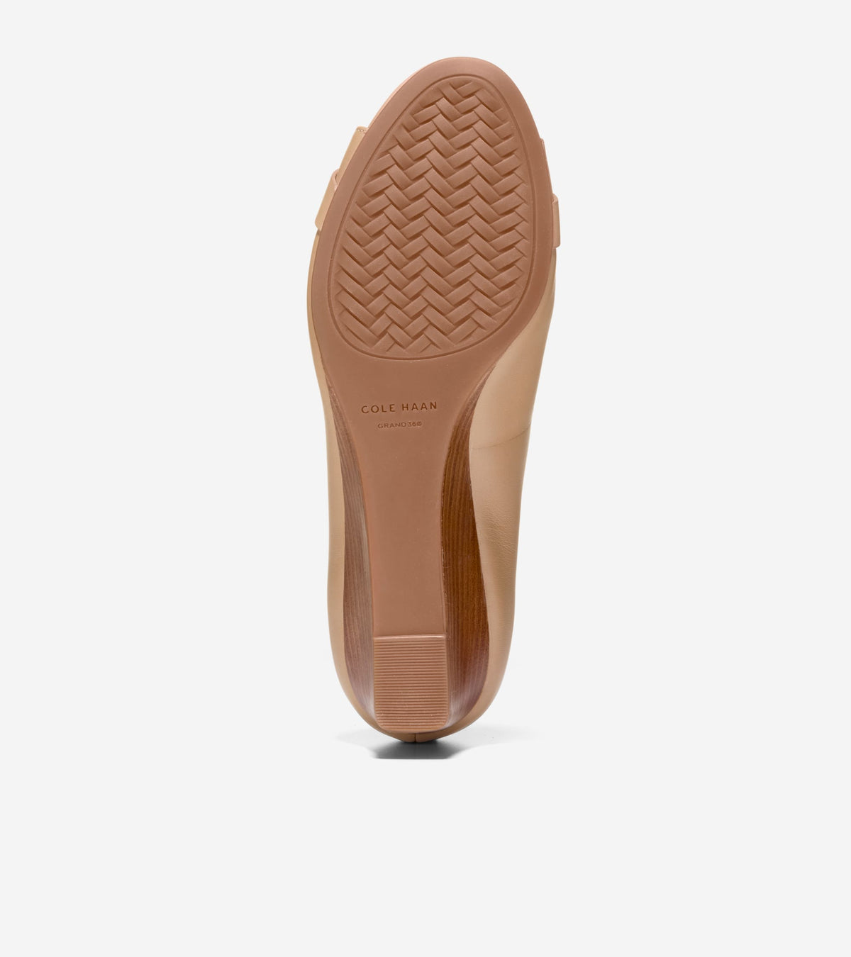 Women's Go-To Malta Peep Toe Bow Wedges in Beige | Cole Haan