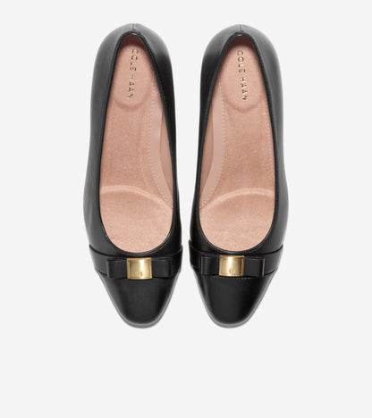 Women's Go-To Malta Bow Wedges in Black | Cole Haan