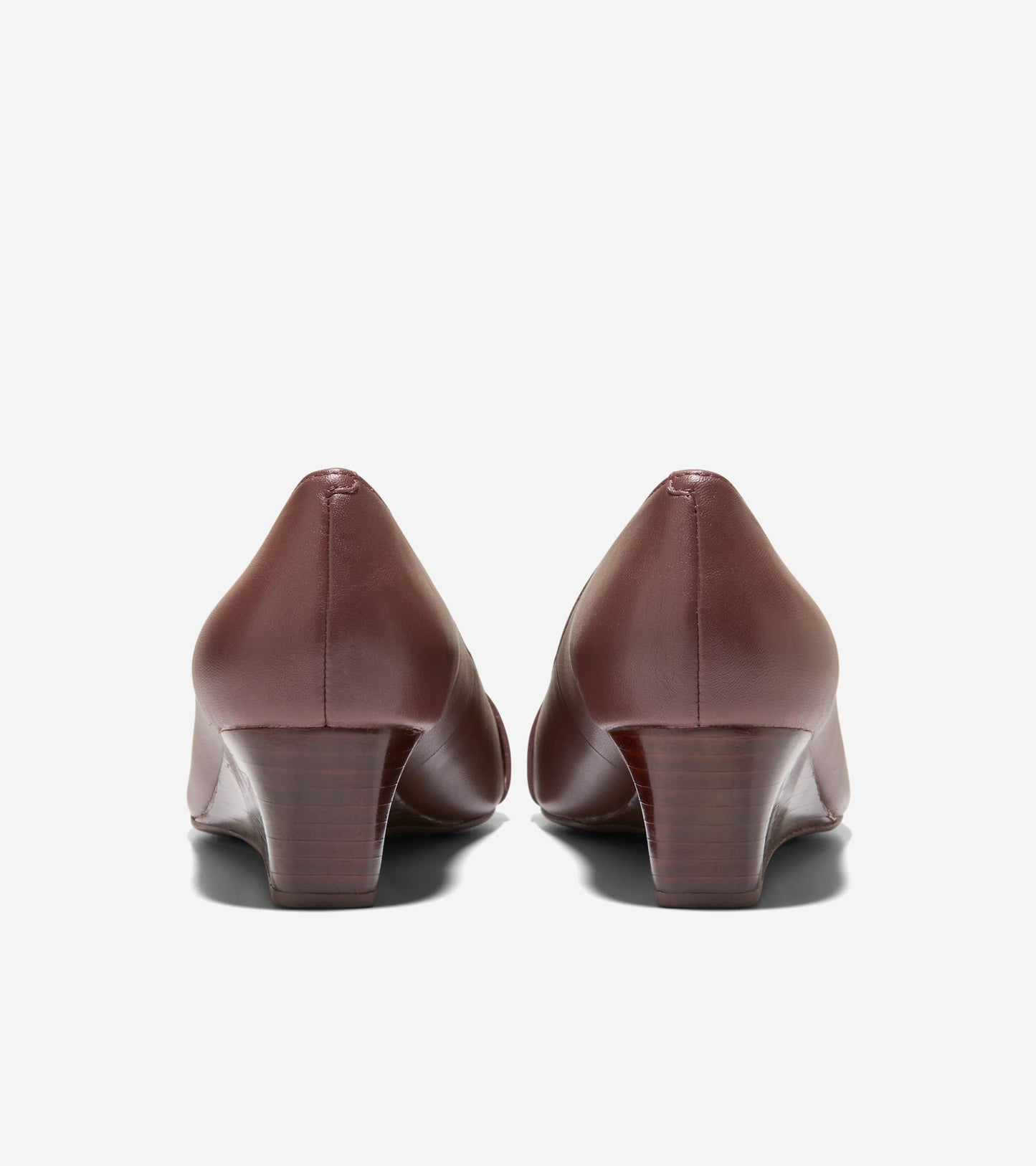 Women's Go-To Malta Peep Toe Bow Wedges in Brown | Cole Haan