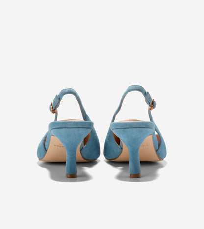 Women's Hansell Slingback Pumps in Blue | Cole Haan