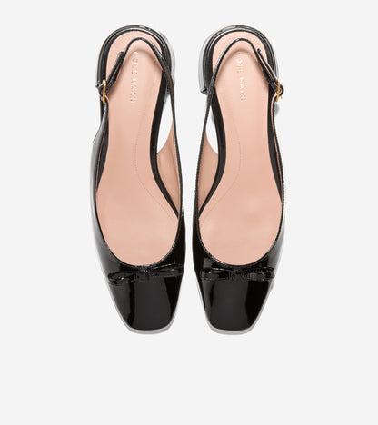 Women's Patsy Bow Slingback Pumps in Black | Cole Haan