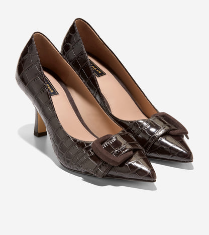 Women's Fidela Buckle Pumps in Brown | Cole Haan