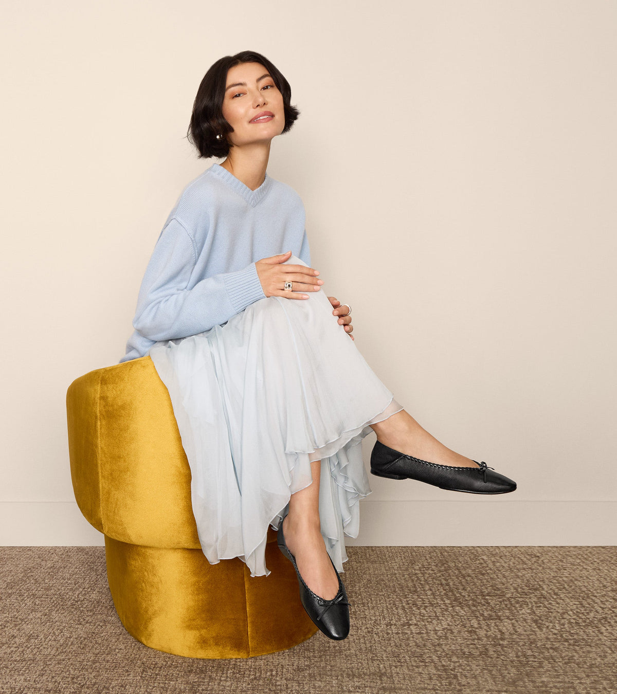 Women's Jaya Travel Ballet Flats in Black | Cole Haan