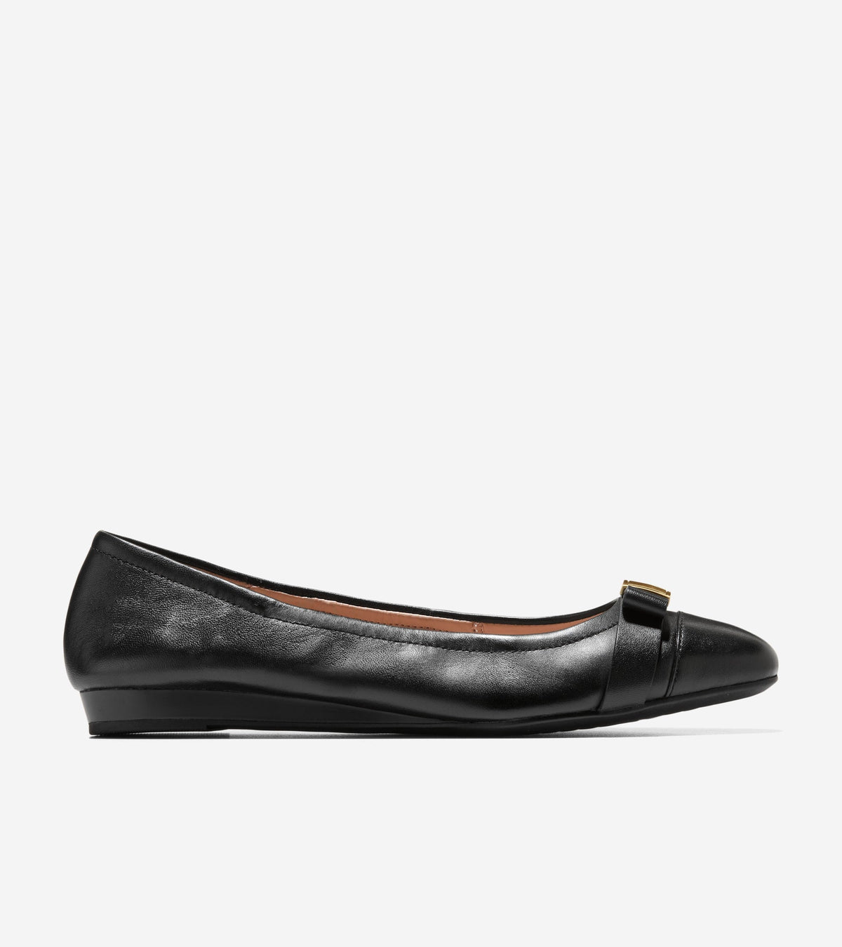 Women's Go-To Tova Bow Ballet Flats in Black | Cole Haan