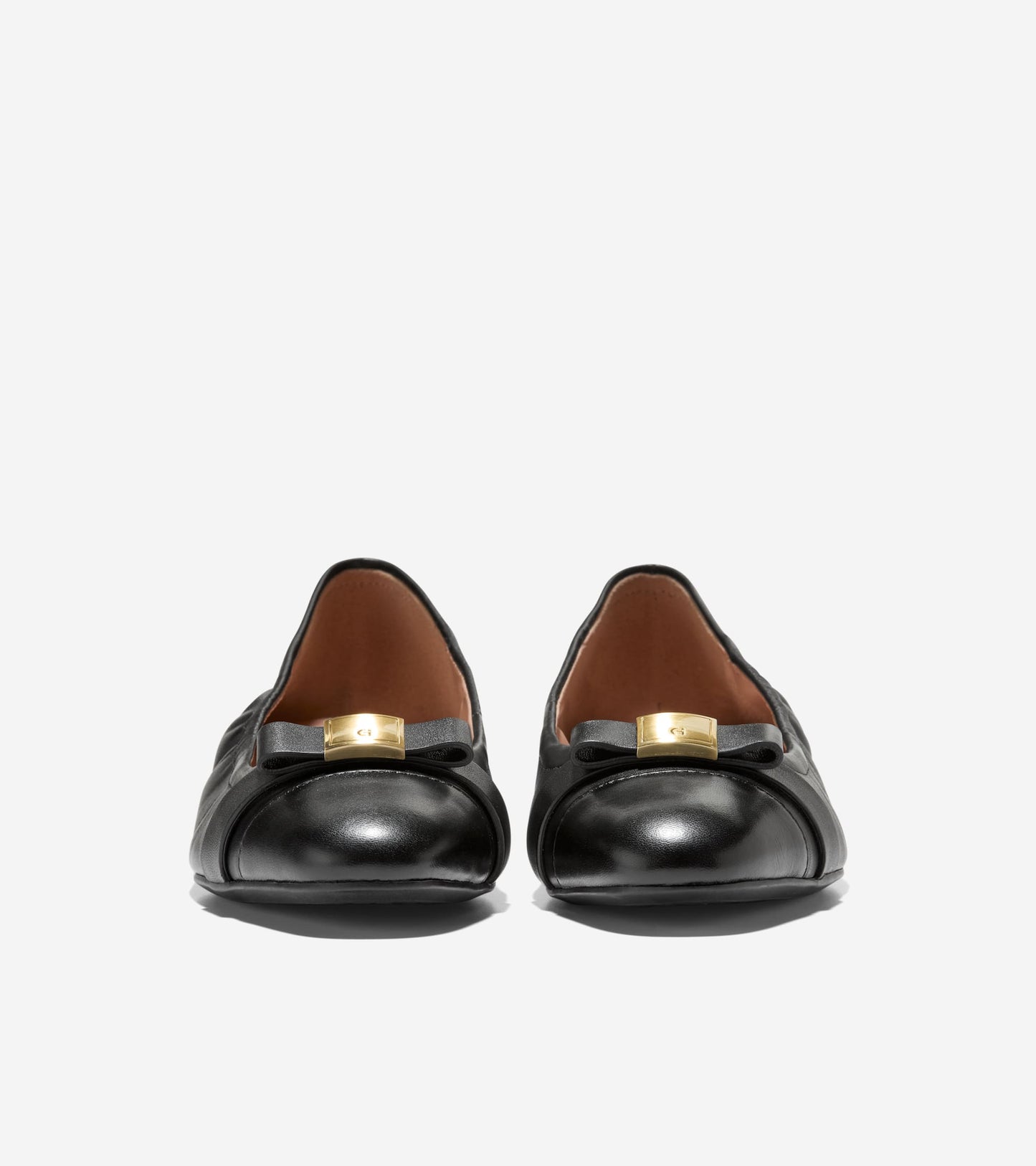 Women's Go-To Tova Bow Ballet Flats in Black | Cole Haan