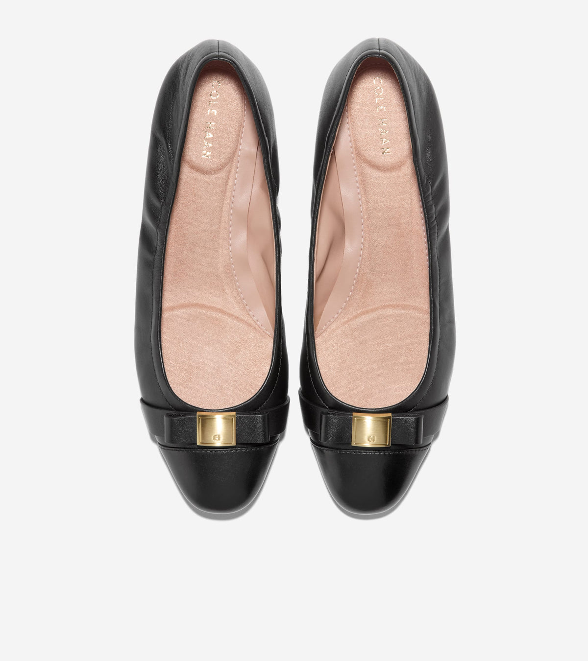 Women's Go-To Tova Bow Ballet Flats in Black | Cole Haan