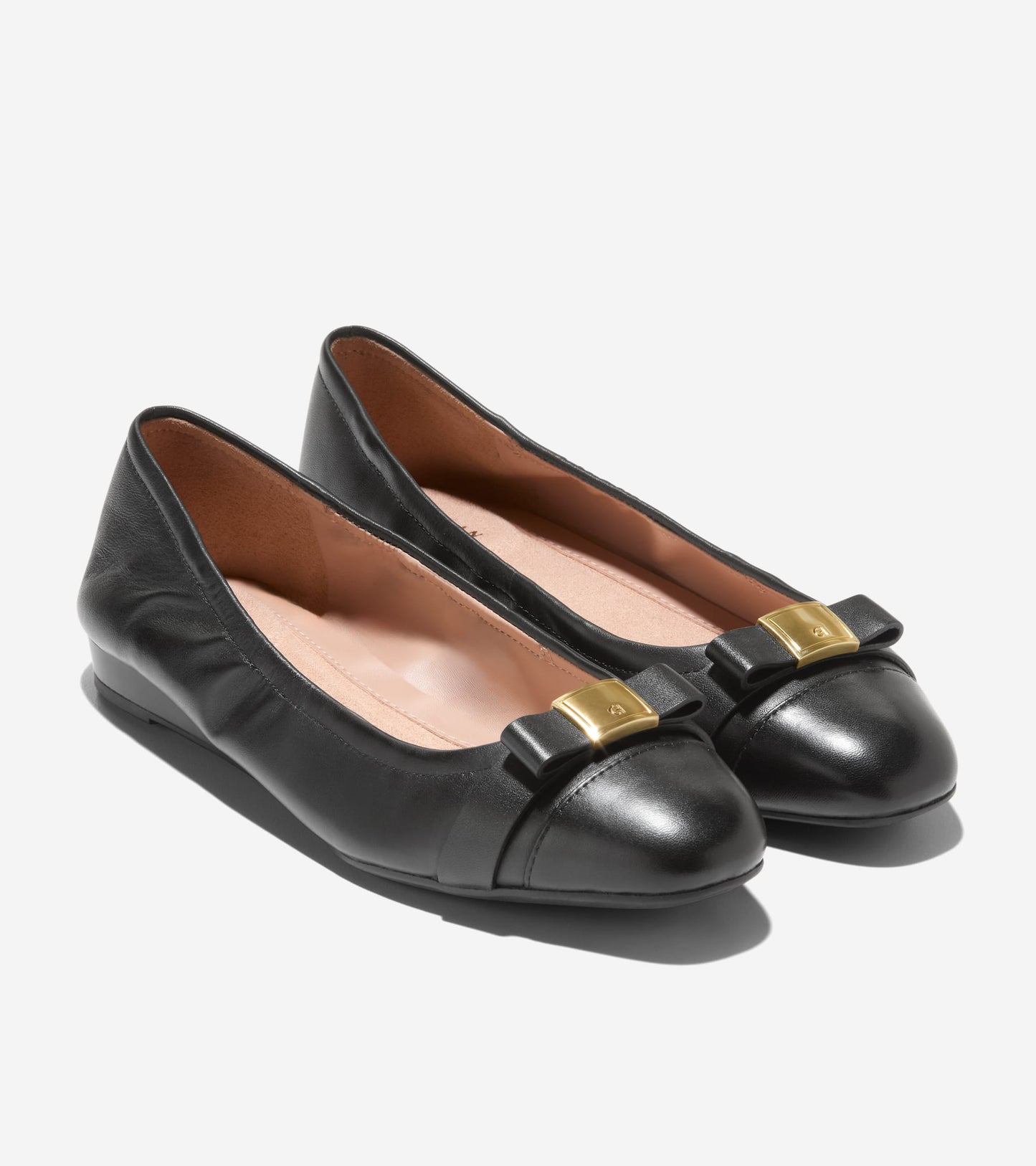 Women's Go-To Tova Bow Ballet Flats in Black | Cole Haan