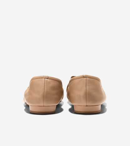 Women's Go-To Tova Bow Ballet Flats in Beige | Cole Haan