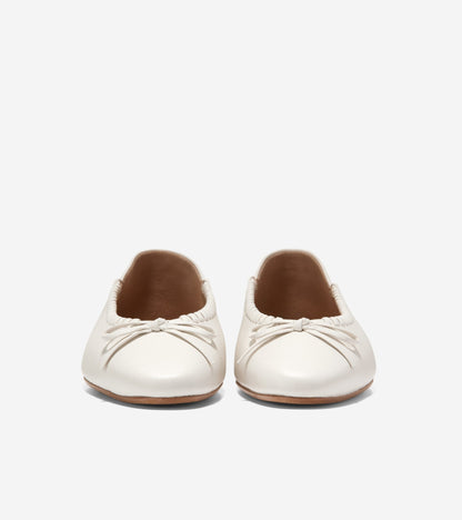 Women's Jaya Travel Ballet Flats in White | Cole Haan