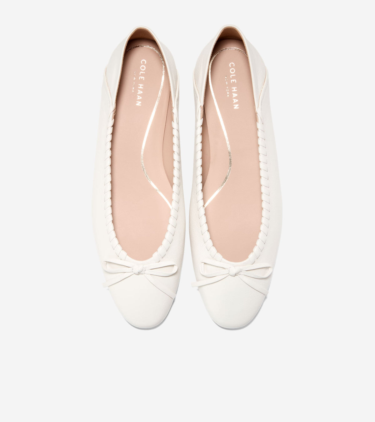 Women's Jaya Travel Ballet Flats in White | Cole Haan