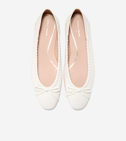 Women's Jaya Travel Ballet Flats in White | Cole Haan