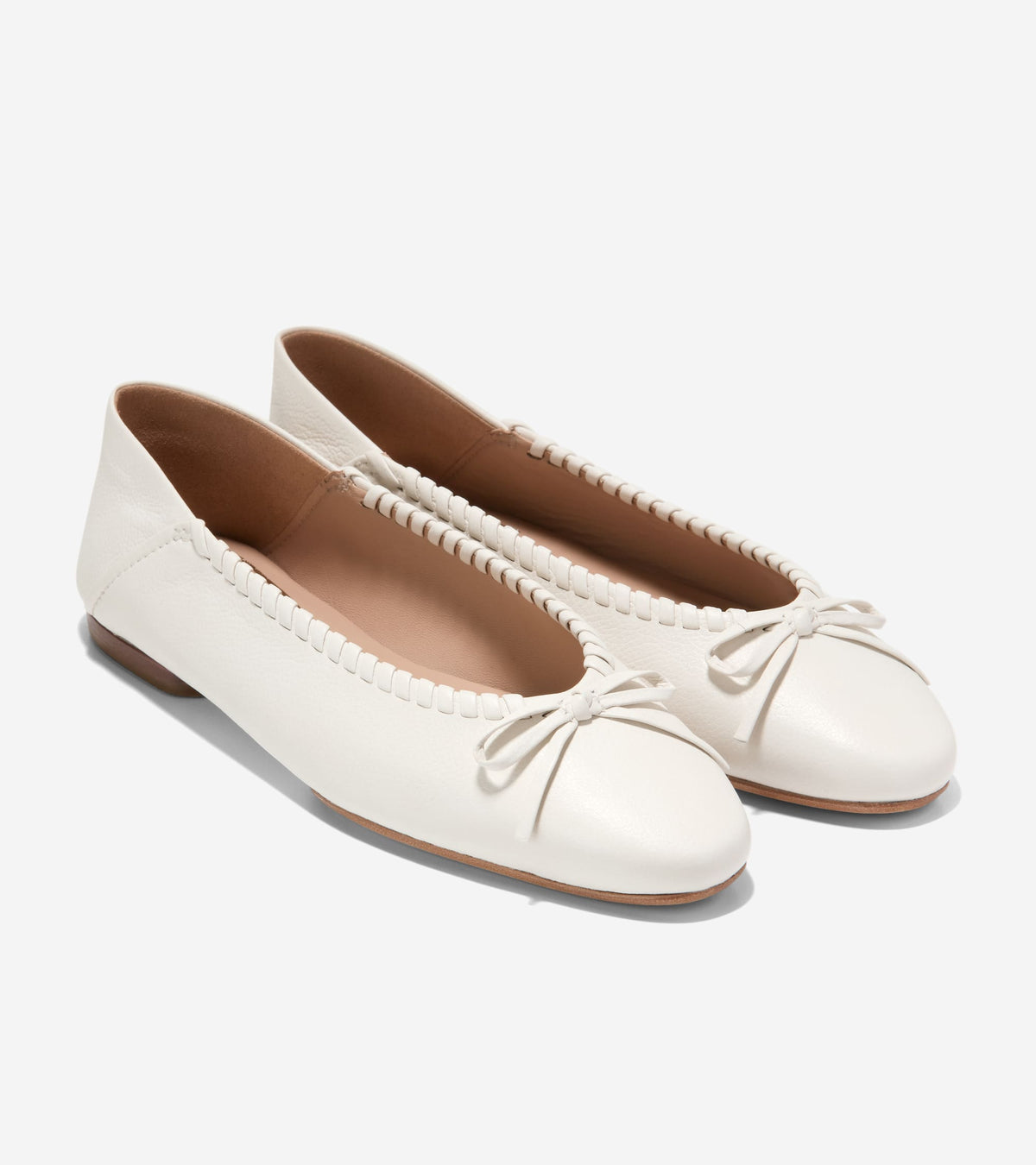 Women's Jaya Travel Ballet Flats in White | Cole Haan