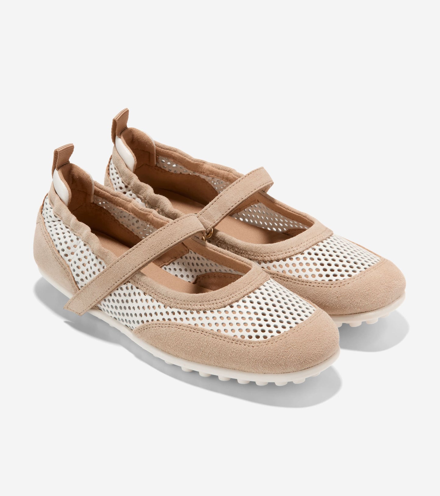 Women's GrandPrø Travina Mary Jane Ballet Flats in Beige | Cole Haan