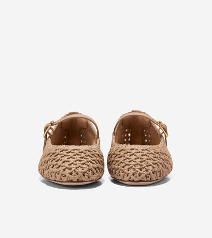 Women's Harlan Mary Jane Ballet Flats in Beige | Cole Haan