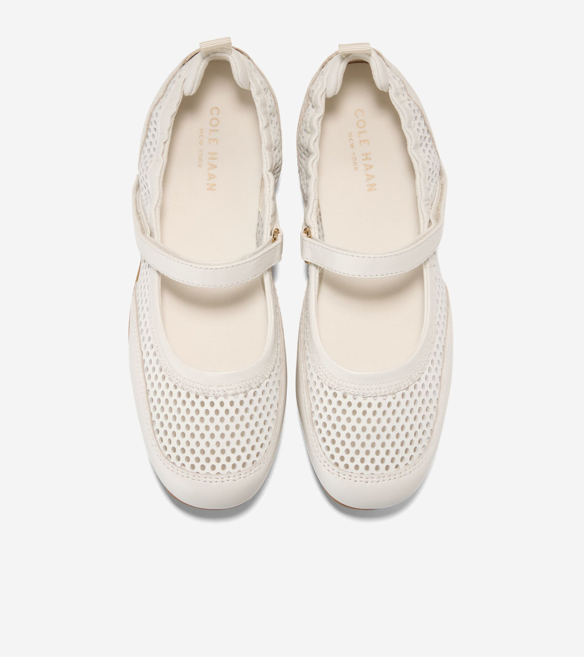 Women's GrandPrø Travina Mary Jane Ballet Flats in Beige | Cole Haan
