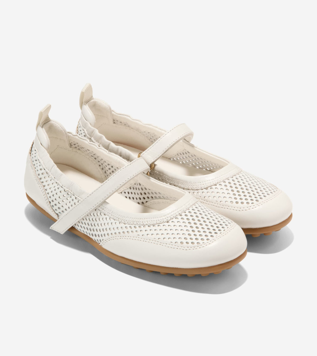 Women's GrandPrø Travina Mary Jane Ballet Flats in Beige | Cole Haan