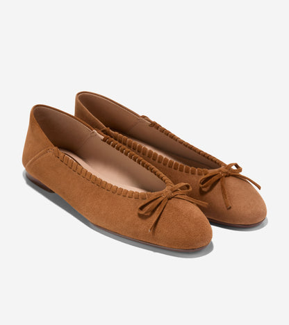 Women's Jaya Travel Ballet Flats in Brown | Cole Haan