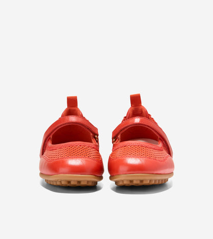 Women's GrandPrø Travina Mary Jane Ballet Flats in Red | Cole Haan