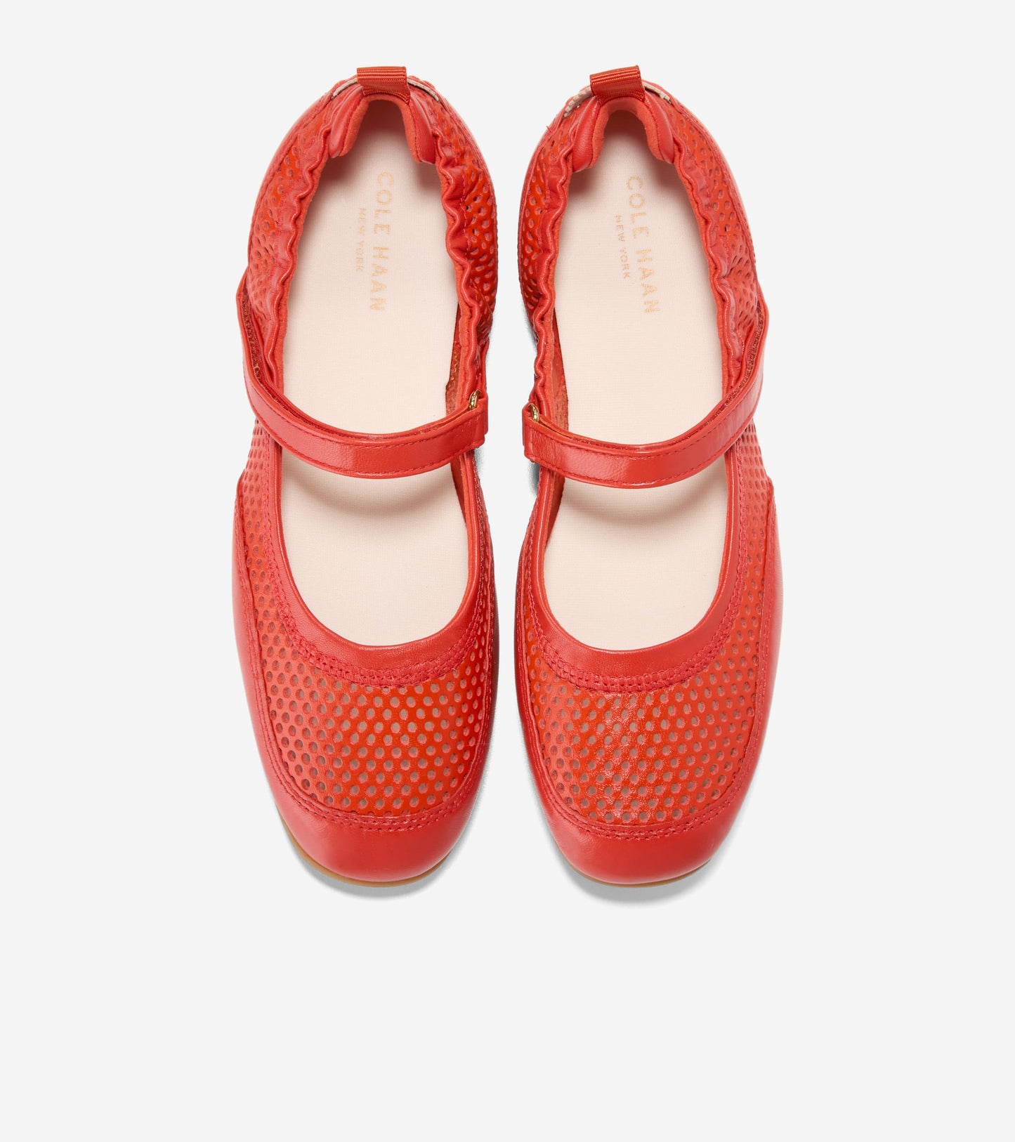 Women's GrandPrø Travina Mary Jane Ballet Flats in Red | Cole Haan