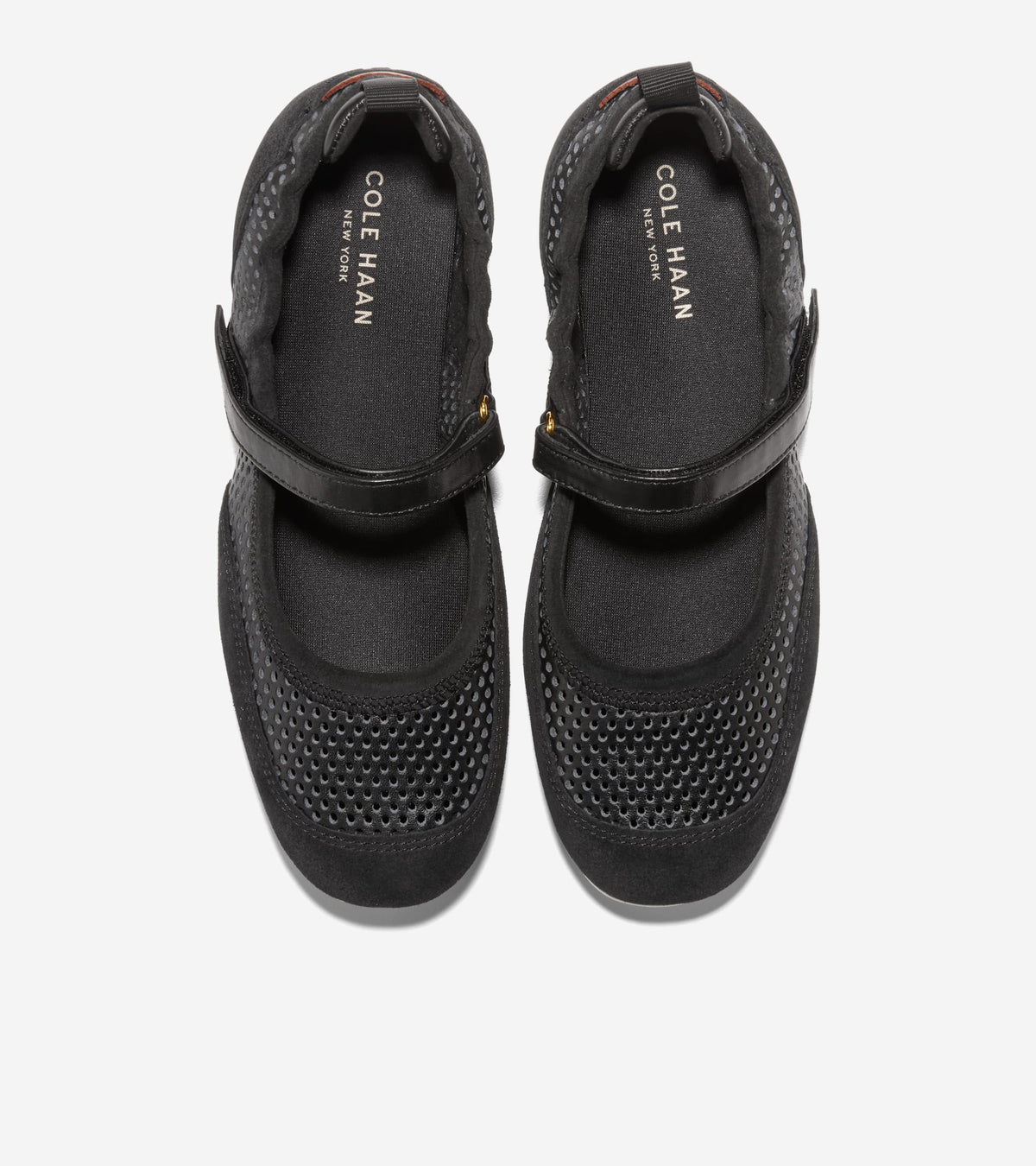 Women's GrandPrø Travina Mary Jane Ballet Flats in Black | Cole Haan