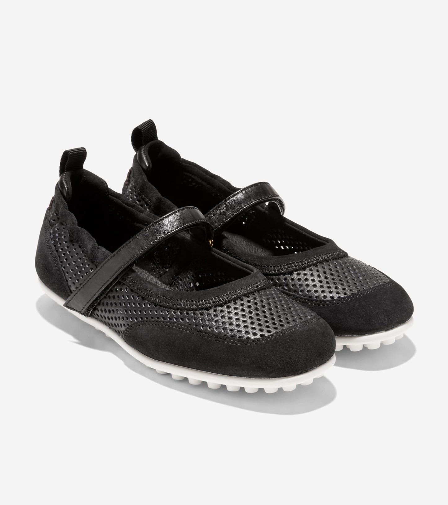 Women's GrandPrø Travina Mary Jane Ballet Flats in Black | Cole Haan