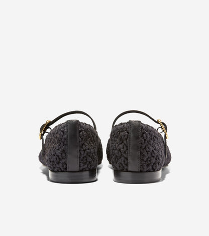 Women's Harlan Mary Jane Ballet Flats in Black | Cole Haan