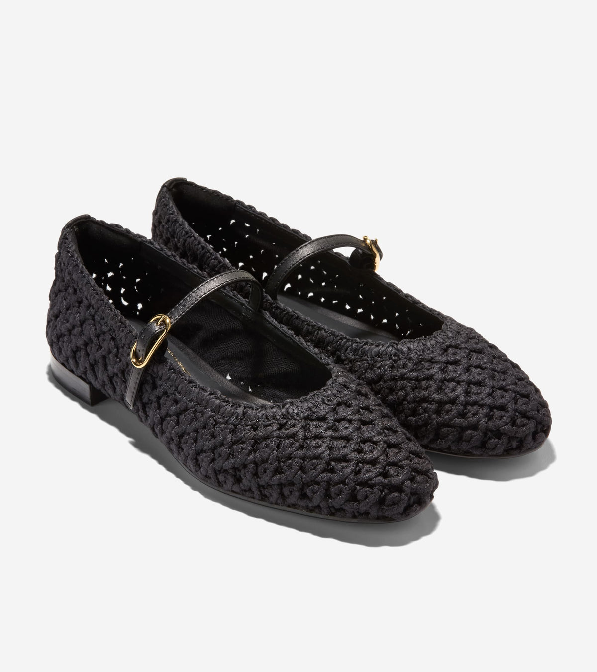 Women's Harlan Mary Jane Ballet Flats in Black | Cole Haan