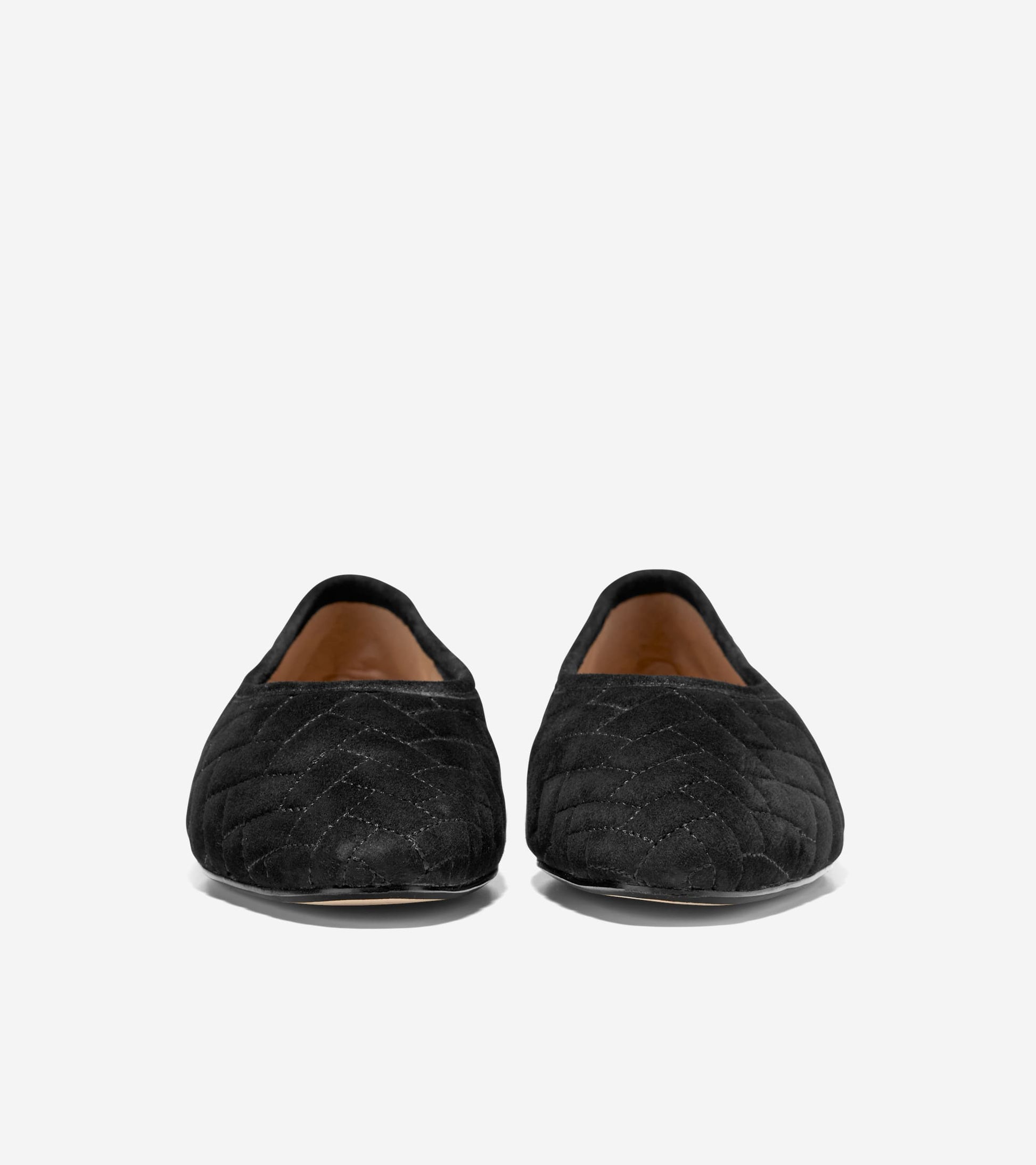 Women's Jasleen Quilted Ballet Flats in Black | Cole Haan