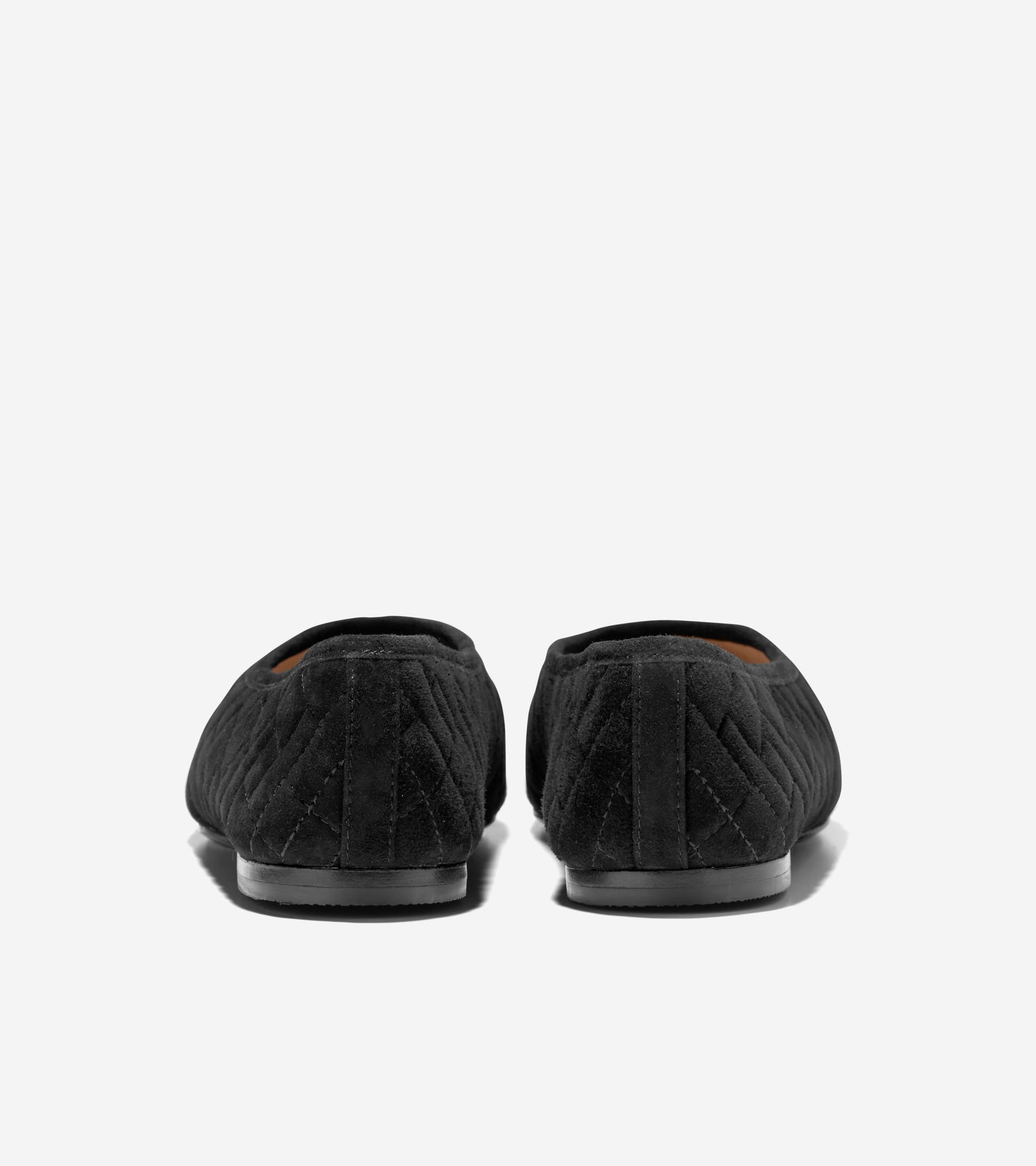 Women's Jasleen Quilted Ballet Flats in Black | Cole Haan