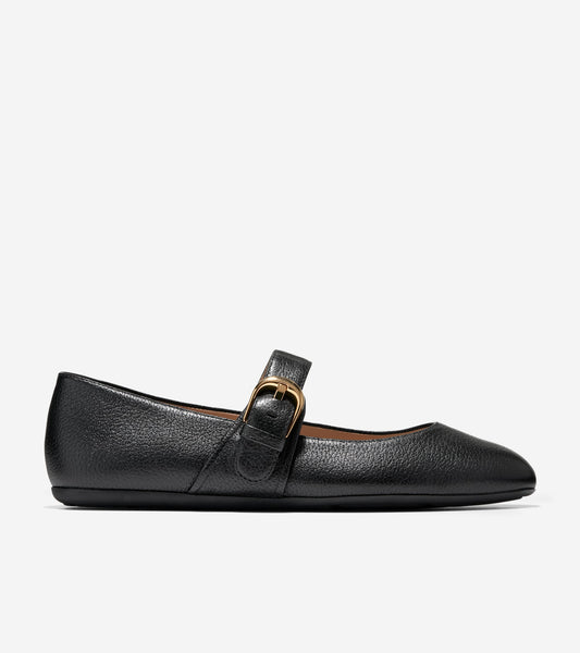 Women's Grand Ambition Alissa Mary Jane Ballet Flats in Black | Cole Haan