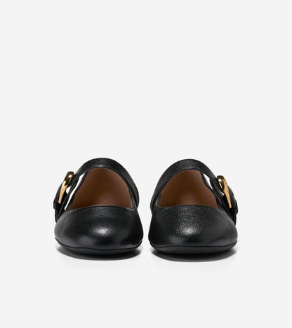 Women's Grand Ambition Alissa Mary Jane Ballet Flats in Black | Cole Haan