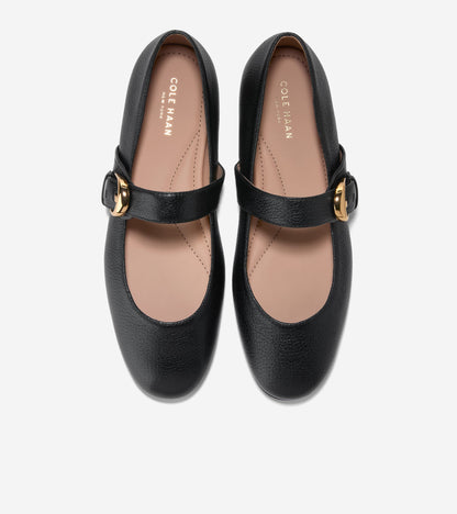 Women's Grand Ambition Alissa Mary Jane Ballet Flats in Black | Cole Haan