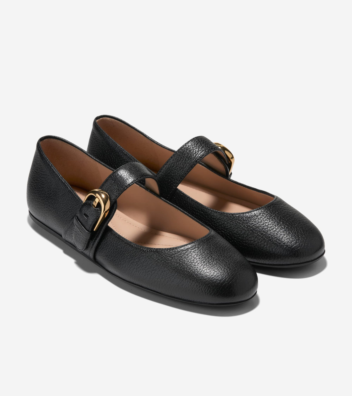 Women's Grand Ambition Alissa Mary Jane Ballet Flats in Black | Cole Haan