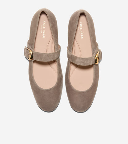 Women's Grand Ambition Alissa Mary Jane Ballet Flats in Green | Cole Haan
