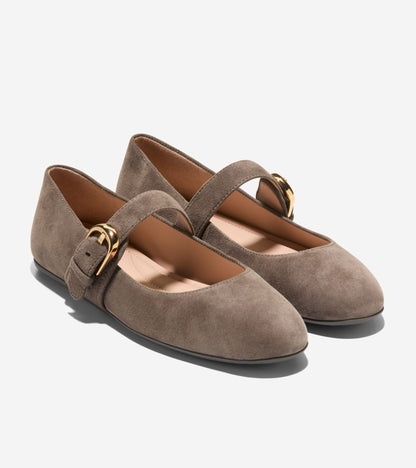 Women's Grand Ambition Alissa Mary Jane Ballet Flats in Green | Cole Haan
