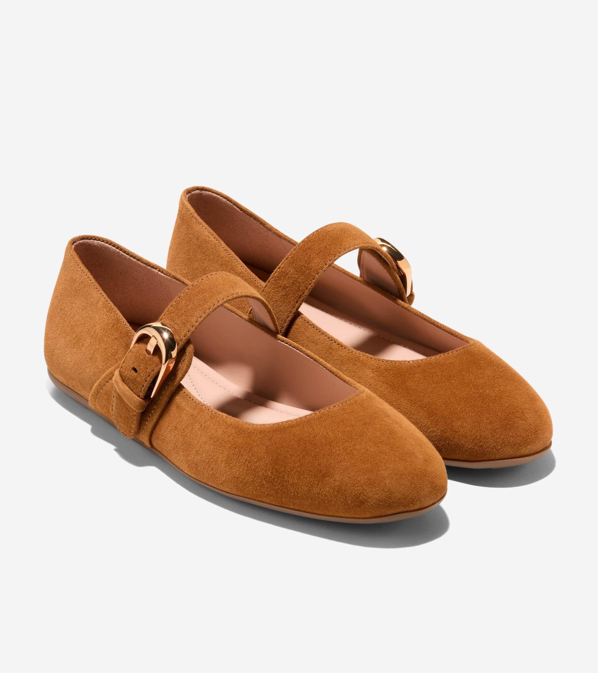 Women's Grand Ambition Alissa Mary Jane Ballet Flats in Brown | Cole Haan
