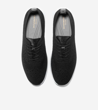 Women's 2.ZERØGRAND Stitchlite™ Wingtip Oxfords in Black | Cole Haan
