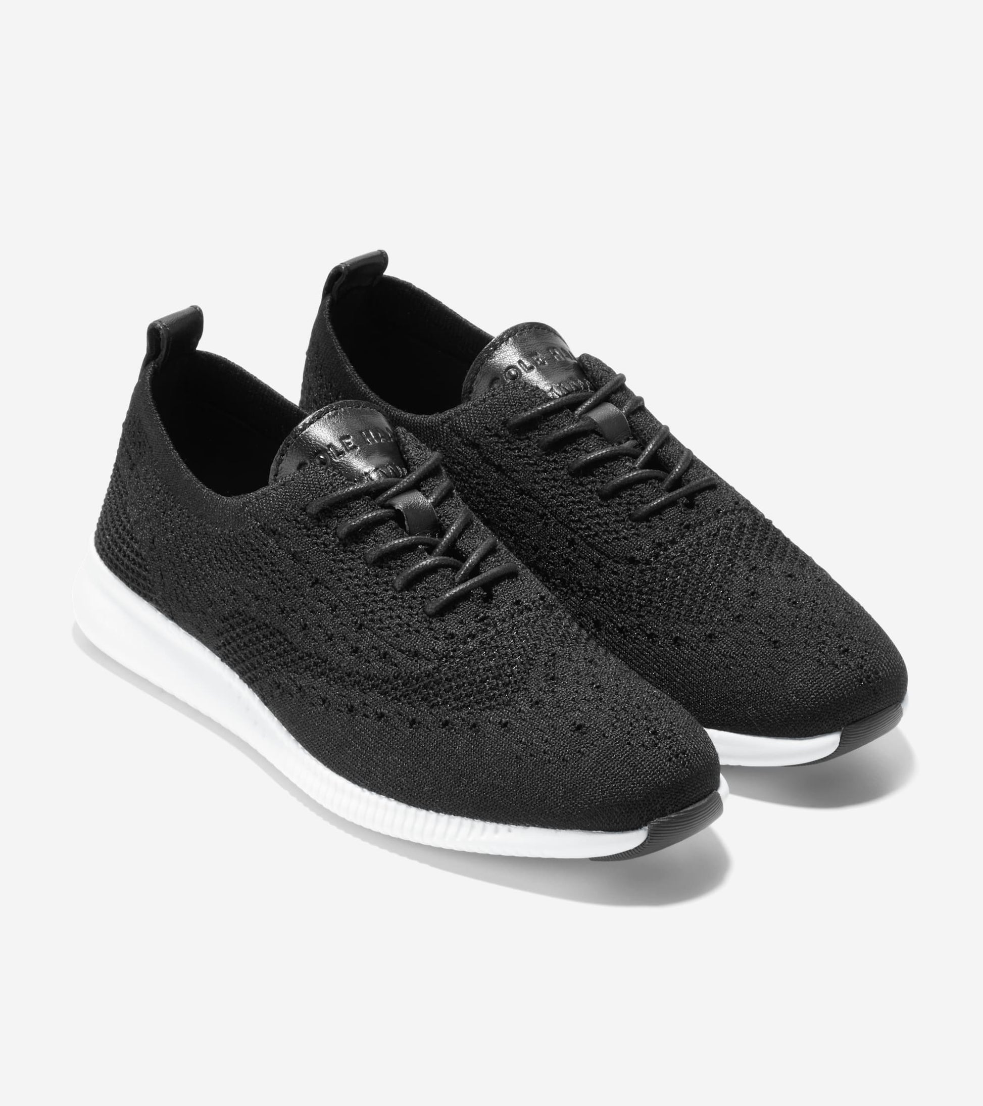 Women's 2.ZERØGRAND Stitchlite™ Wingtip Oxfords in Black | Cole Haan
