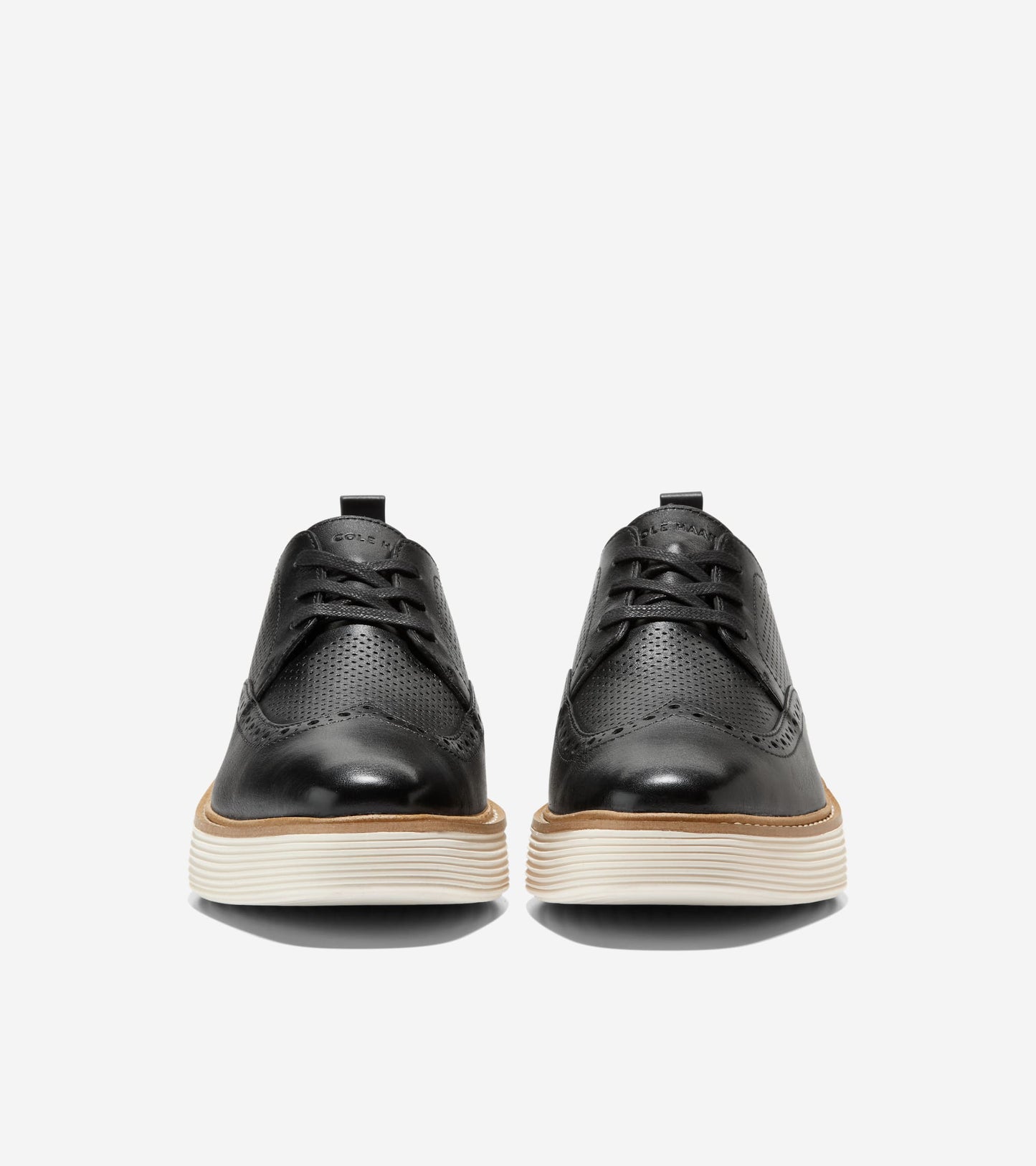 Women's ØriginalGrand Platform Wingtip Oxfords in Black | Cole Haan