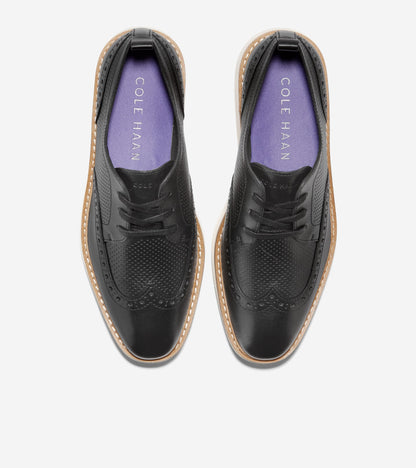 Women's ØriginalGrand Platform Wingtip Oxfords in Black | Cole Haan