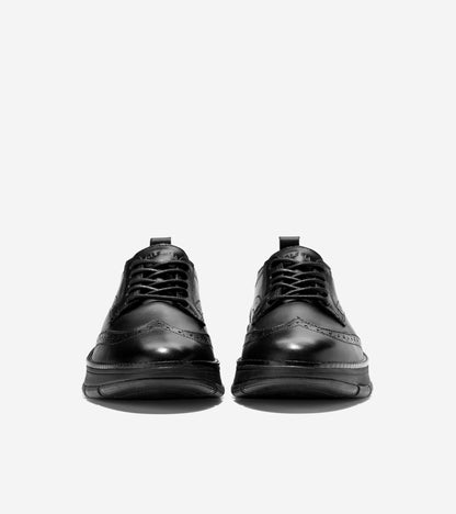 Women's ZERØGRAND Rella Wingtip Oxfords in Black | Cole Haan