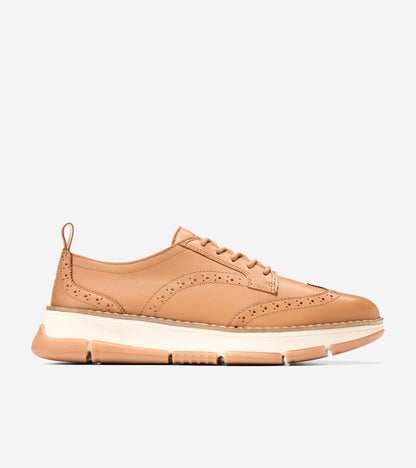 Women's ZERØGRAND Rella Wingtip Oxfords in Brown | Cole Haan