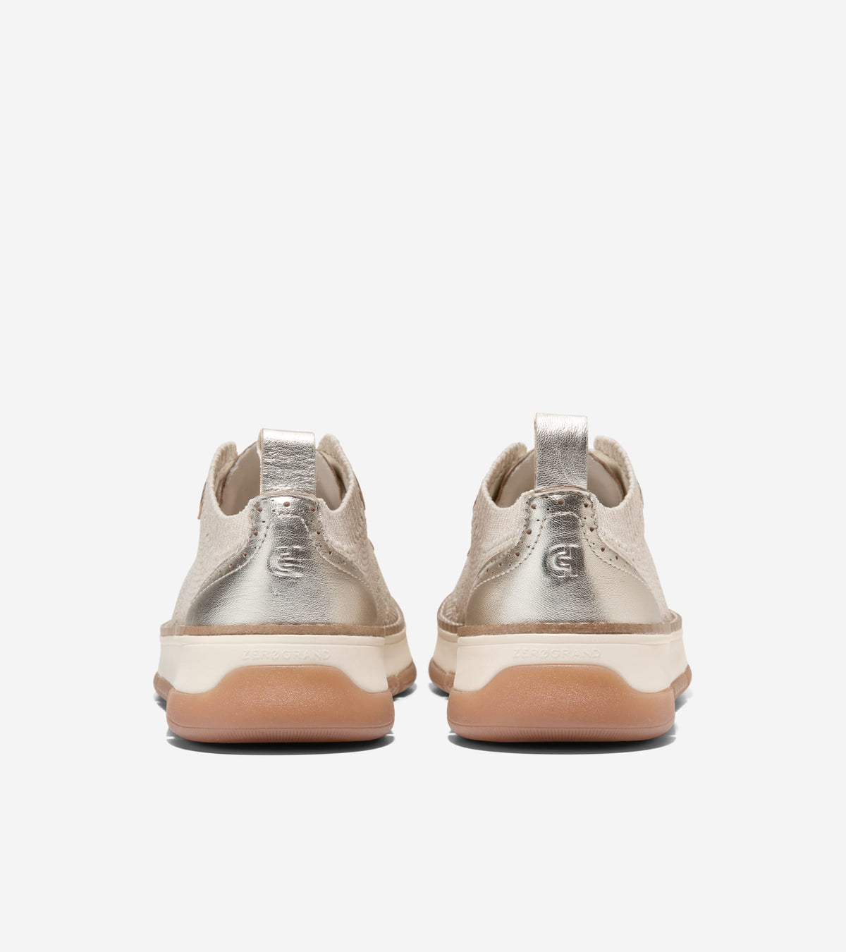 Women's ZERØGRAND Rella Stitchlite™ Oxfords in Beige, gold | Cole Haan