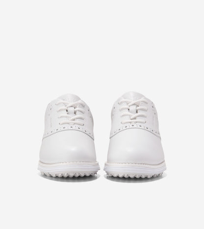 Women's ØriginalGrand Saddle Golf Shoes in White | Cole Haan