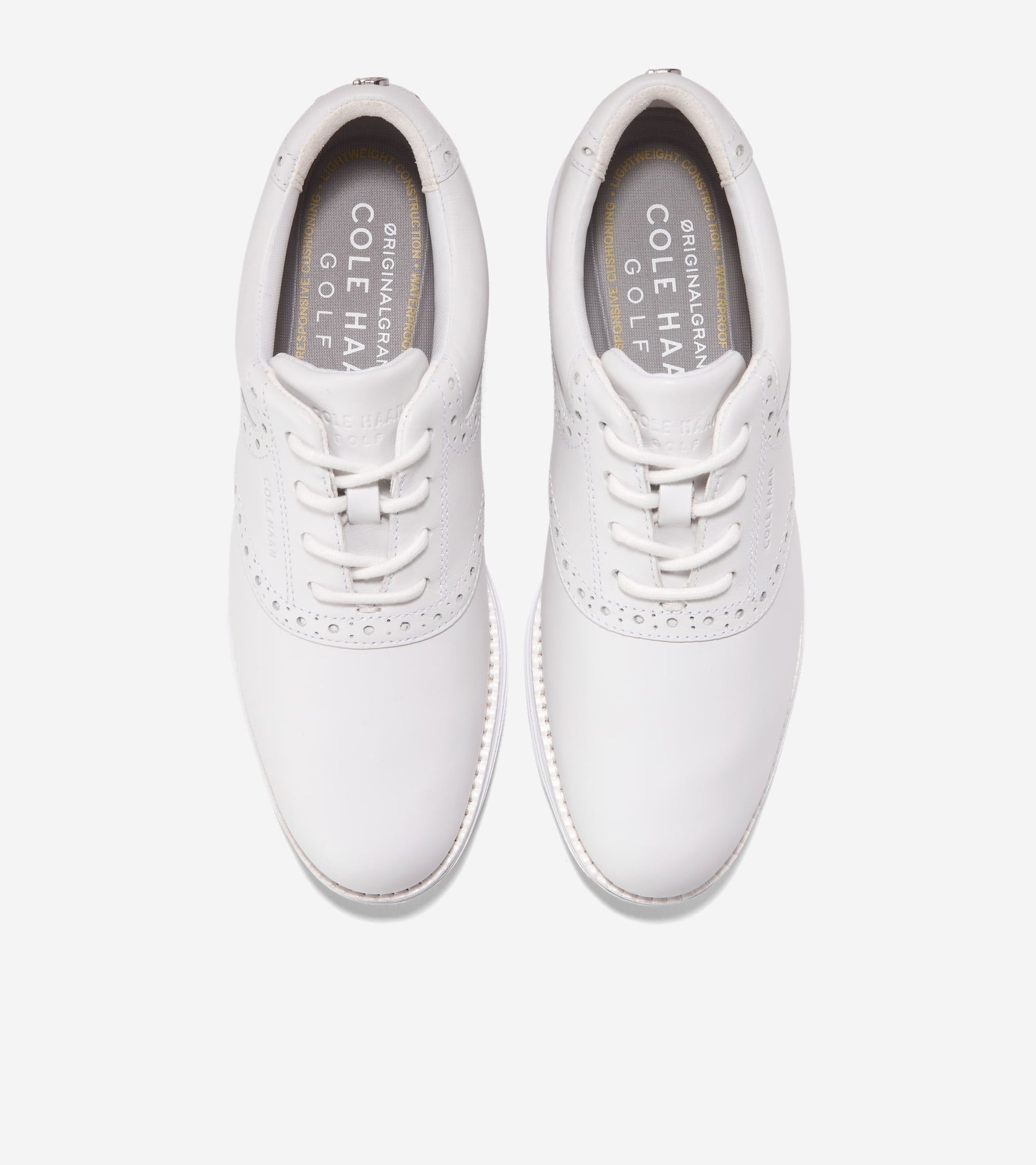Women's ØriginalGrand Saddle Golf Shoes in White | Cole Haan